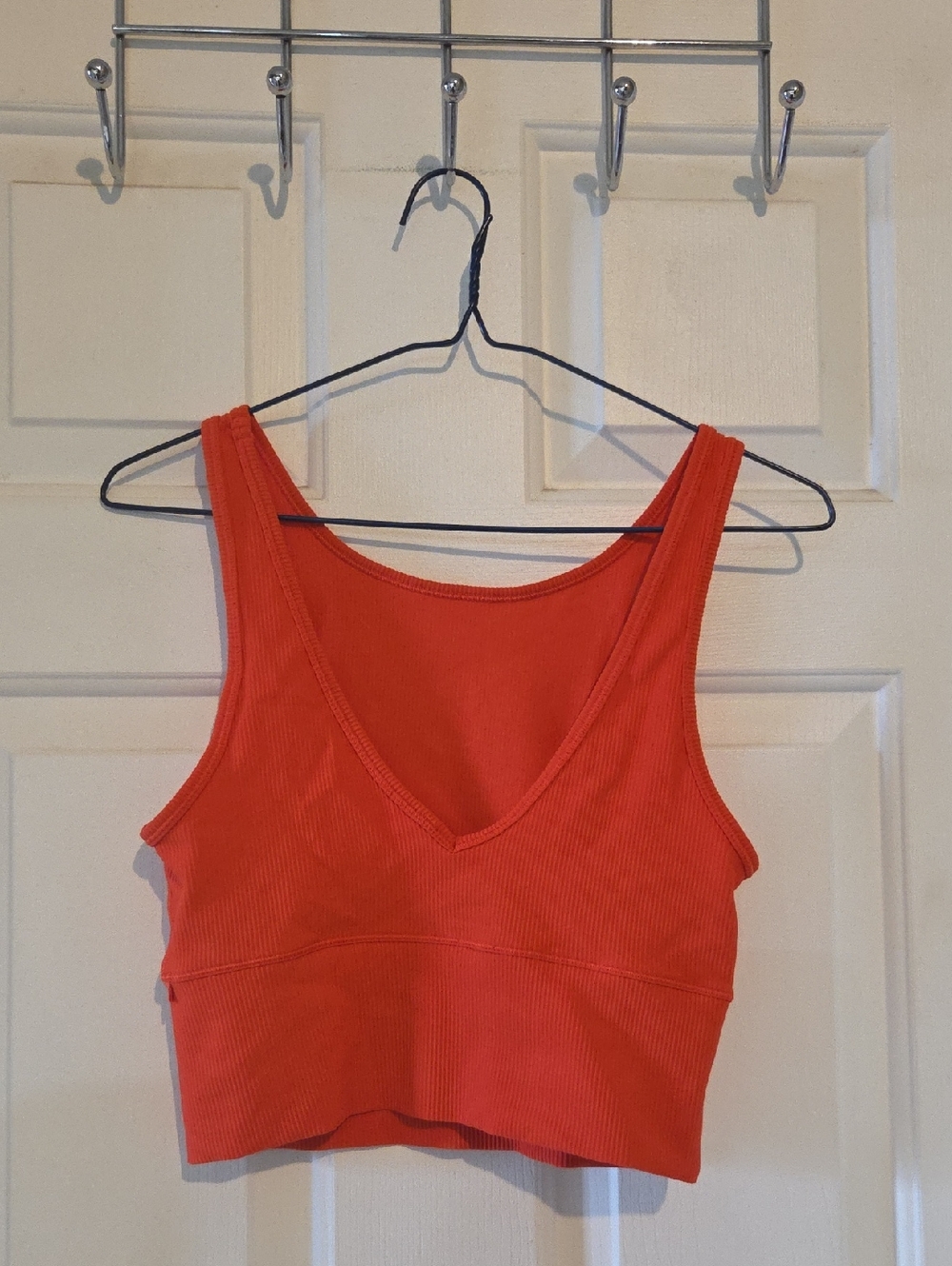 Lululemon Power Pivot Tank Top *Rib Autumn Red - Picture 6 of 9